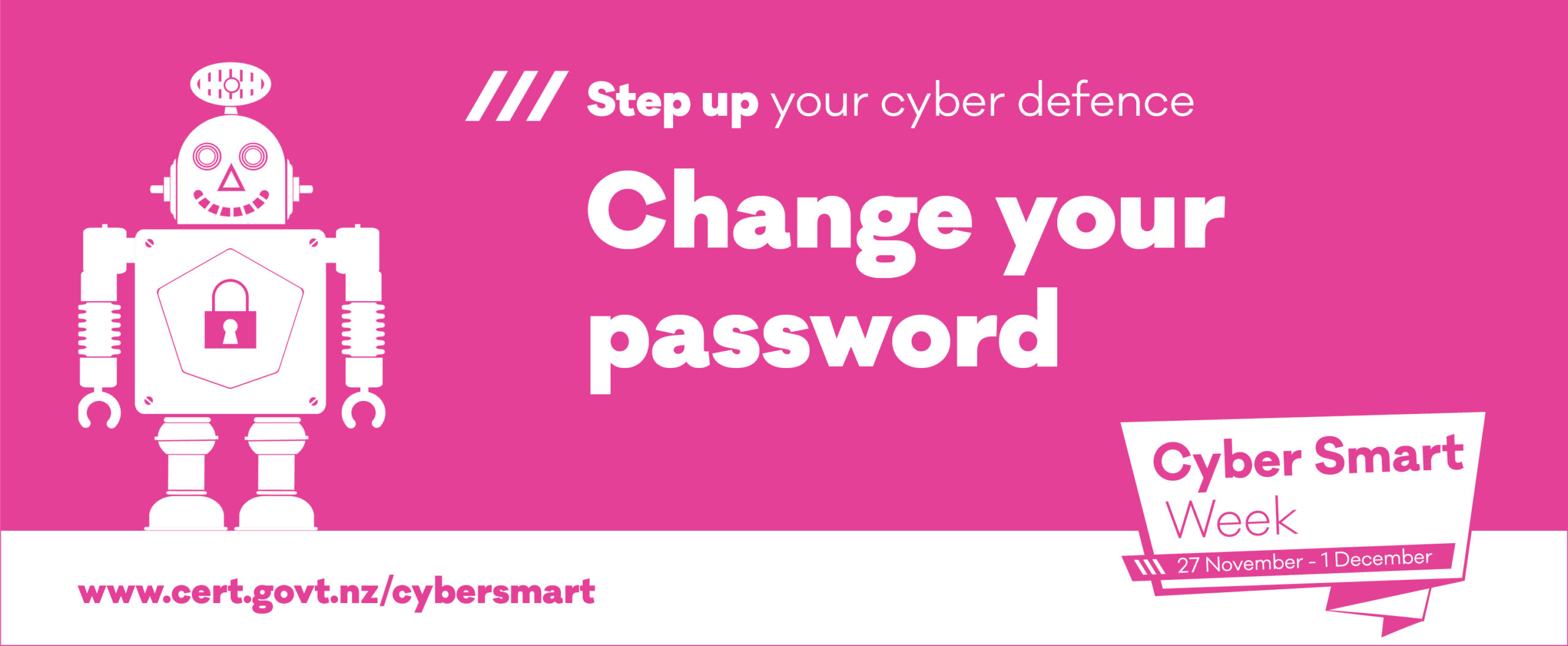 phew security cyber smart week 2017 change password