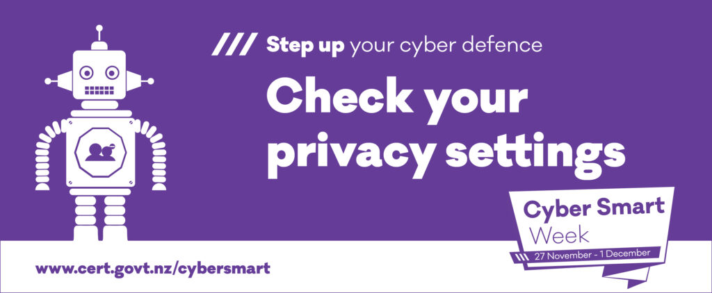 phew cyber smart week 2017 privacy settings