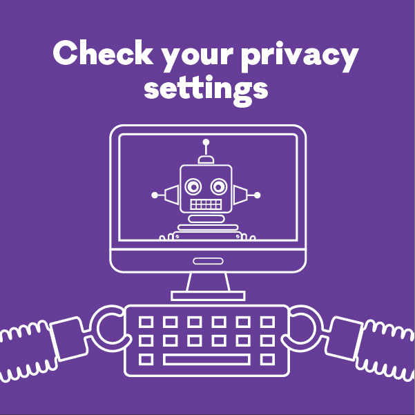 phew cyber security privacy settings