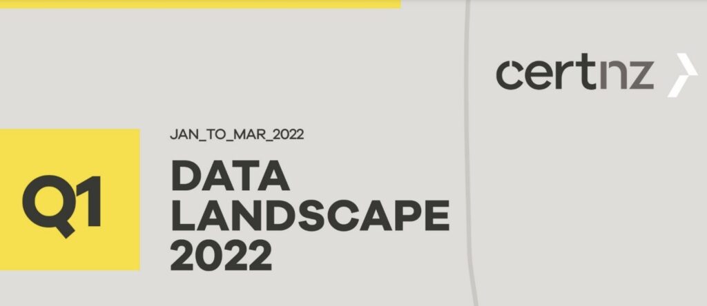 phew CertNZ Q1 2022 cyber security