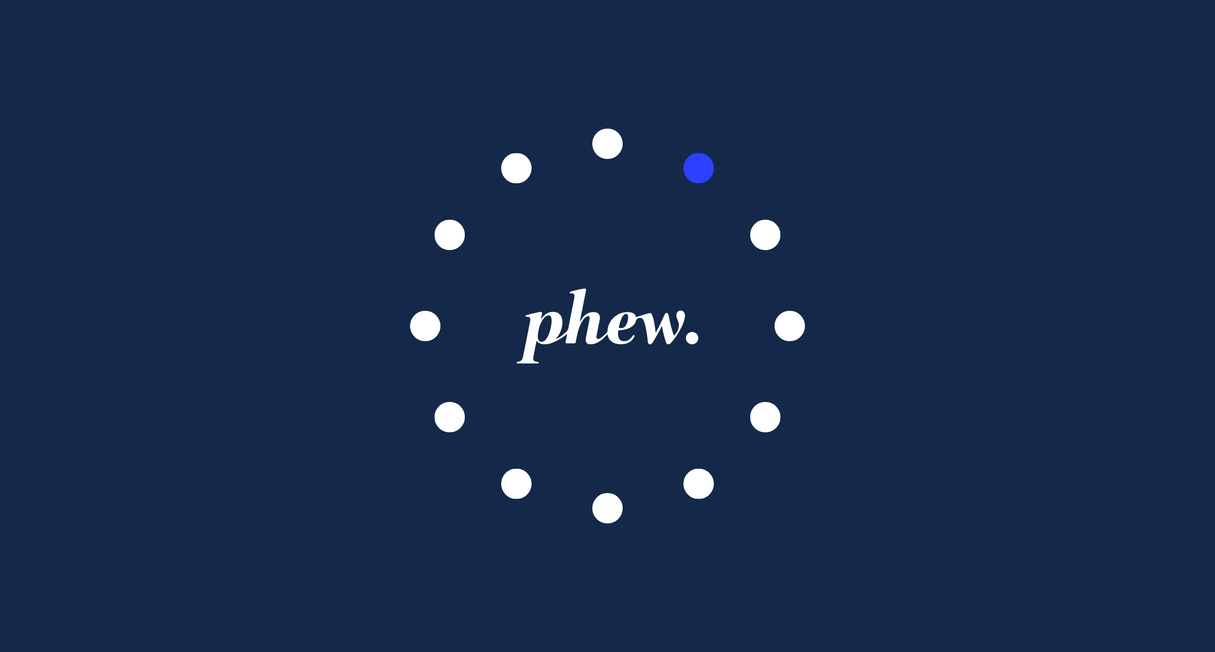 Foundations First: phew’s Story